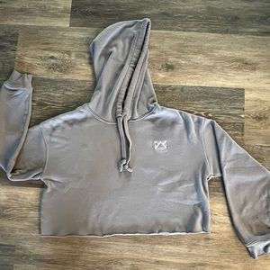 Royal Change Cropped Hoodie